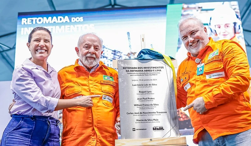 Obras da Refinaria Abreu e Lima