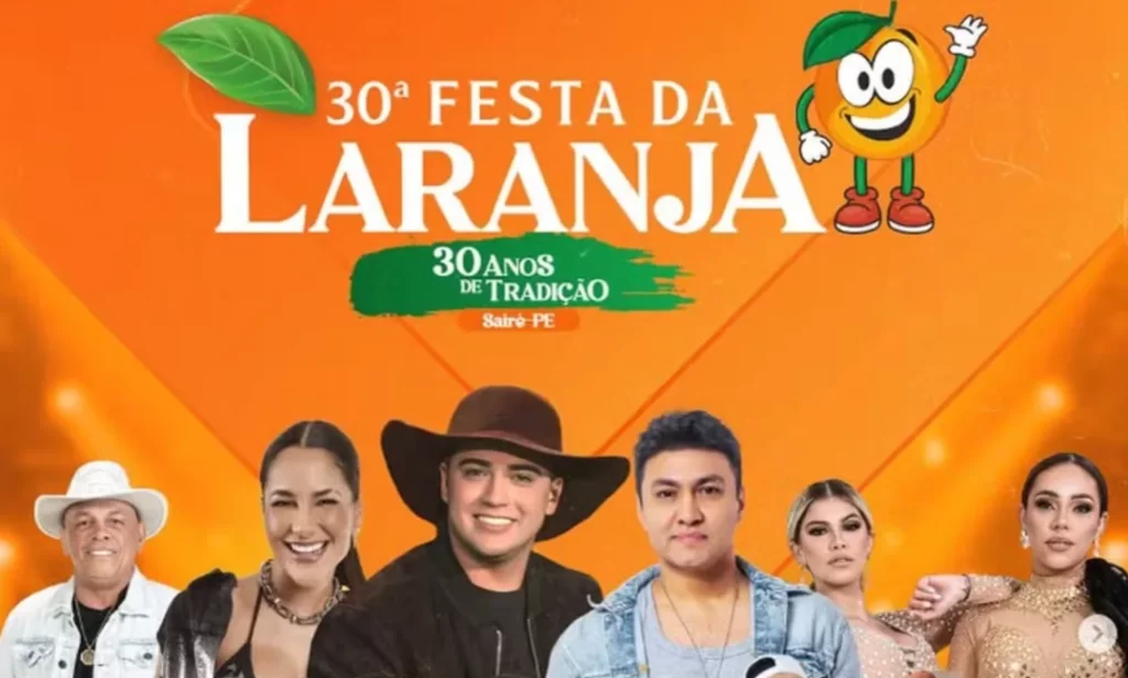 30ª Festa da Laranja em Sairé